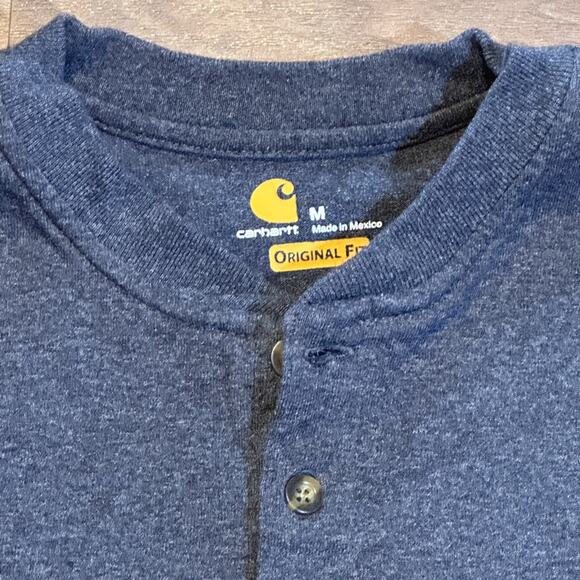 Carhartt Shirt Mens M Dark Gray Short Sleeve Workwear Tee - Picture 2 of 4